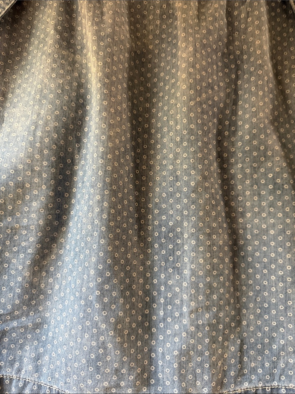 HOLDING HORSES Light Blue Polka Dot A-Line Skirt - Picture 2 of 7